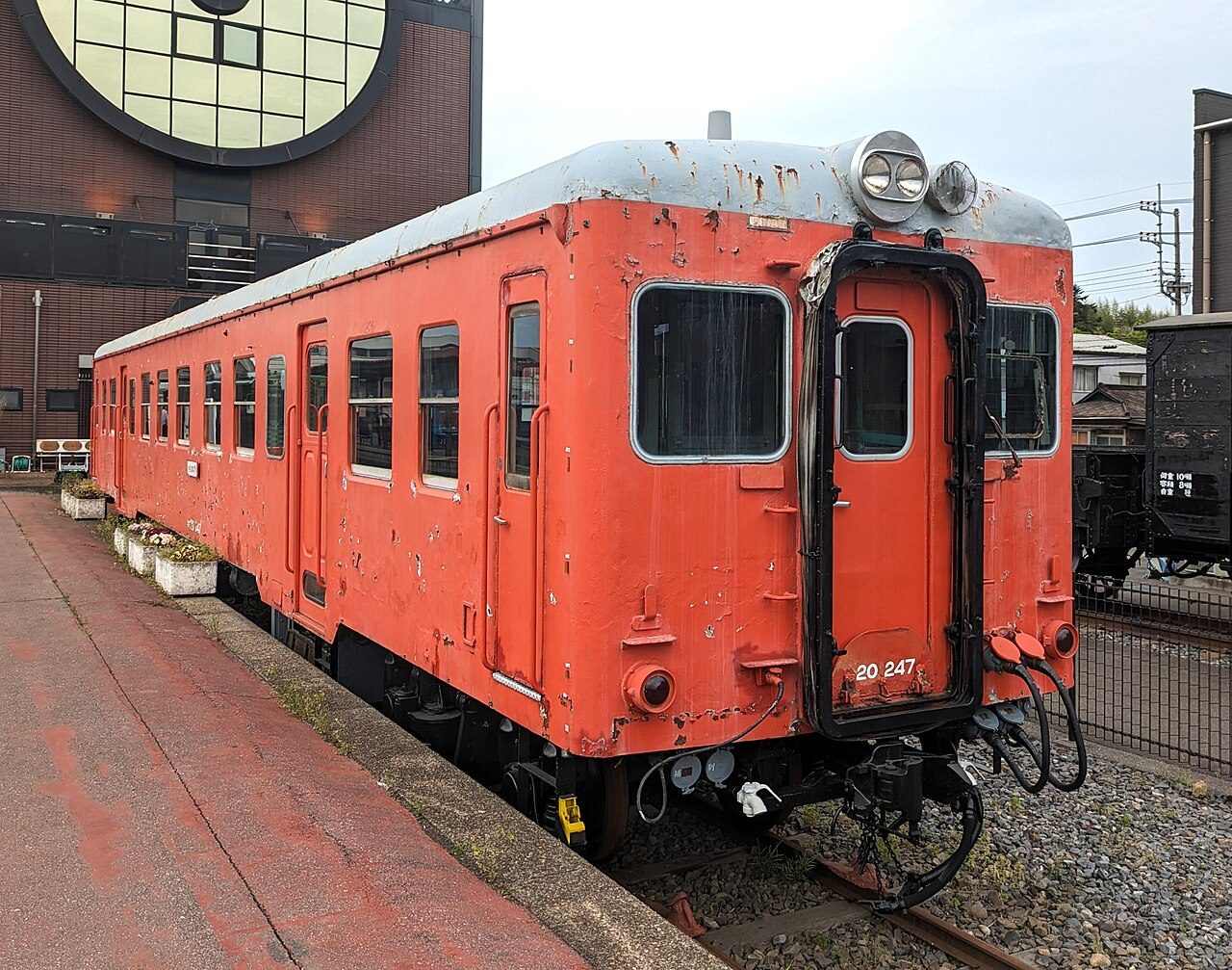 真岡駅のキハ20形